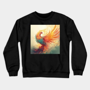 Dreamy Phoenix Design, Suzaku, Zhu Que Crewneck Sweatshirt